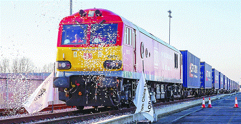 中歐班列鐵路今年1月開行數量比去年增長了11% 中歐班列鐵路今年1月開行數量比去年增長了11%